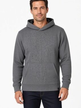 Jachs Charcoal Gray Pullover Hoodie for Men